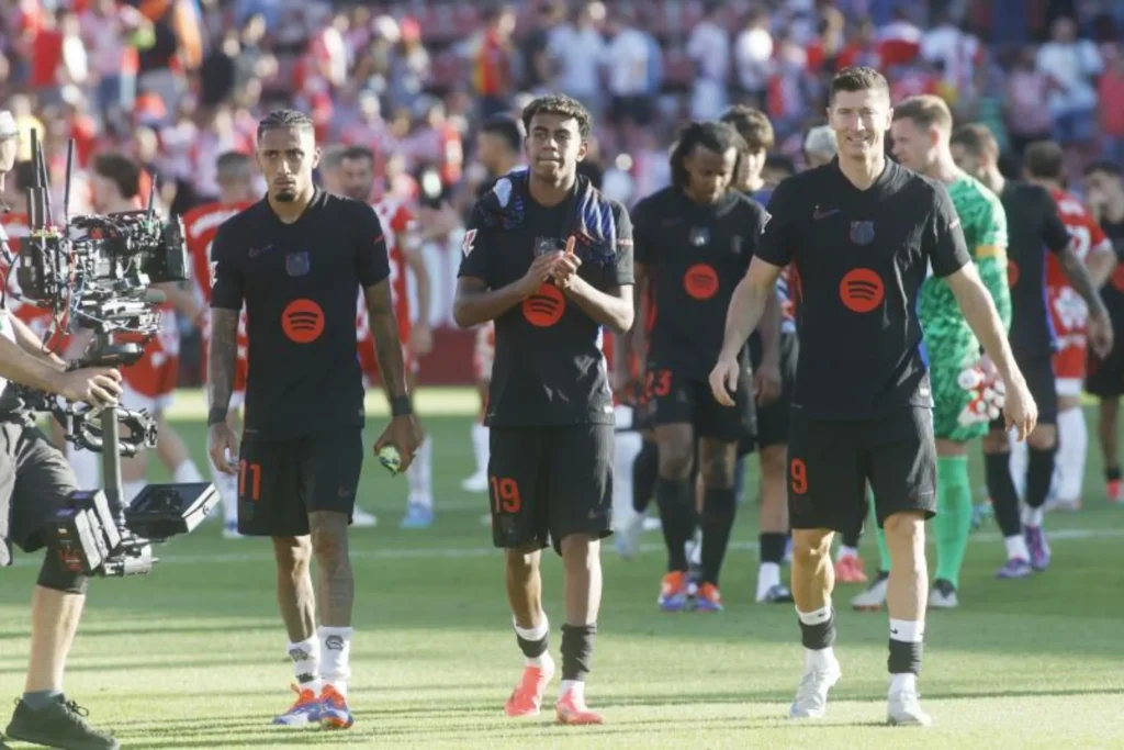 Statistikat e Lewandowskit, Yamal dhe Raphinha tashmë janë më të mira se ato të MSN pas 15 ndeshjeve të para të sezonit