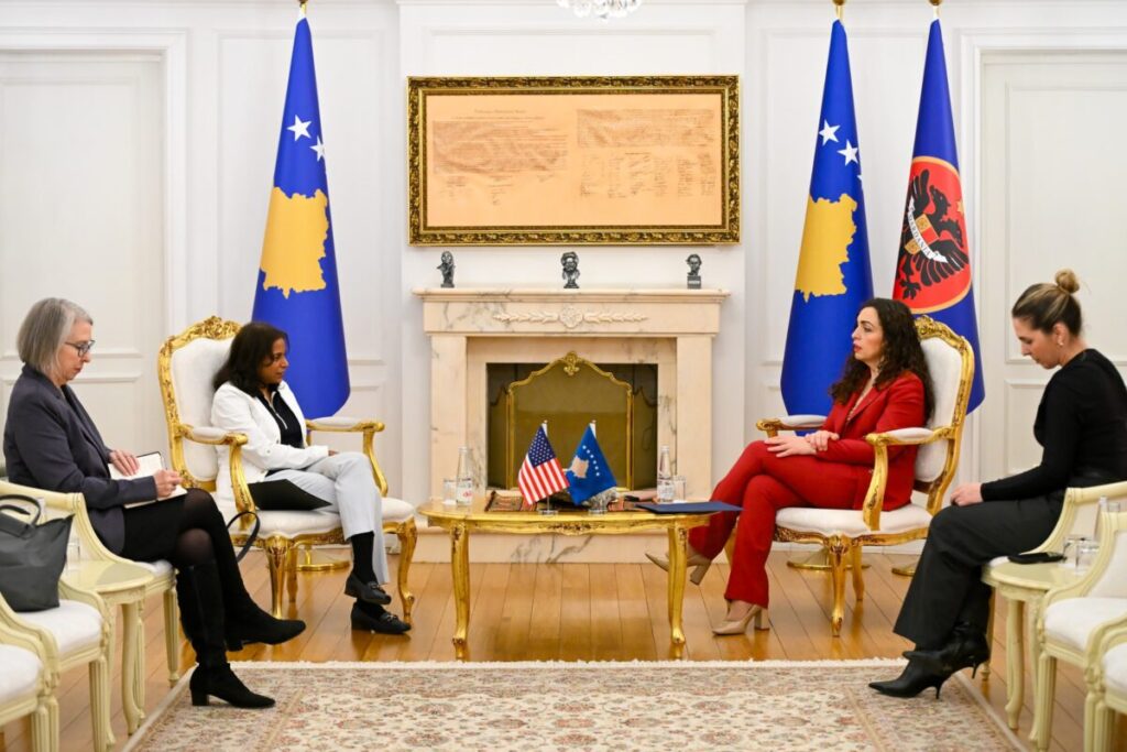 Osmani priti në takim të ngarkuarën me punë të SHBA-së, Anu Prattipati