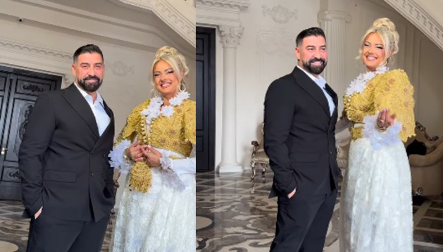 Lulja e Medës shkëlqen me veshje tradicionale