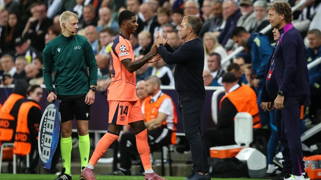 Vendimi i Hansi Flick në lidhje me Rashford